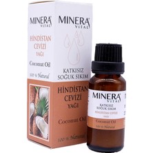 Minera Vital Hindistan Cevizi Yağı 20 ml Katkısız Içilebilir & Sürülebilir