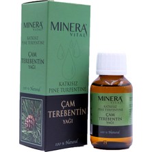 Minera Vital Çam Terebentin Yağı 50 ml Katkısız Sürülebilir