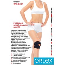 Orlex®  Orx-Dz 21   Patellar Stabilizasyon Dizliği