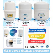 Sulook Su Arıtma Cihazı Tankı 3.2 Galon Metal (12 Litre)