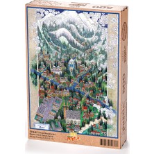 King Of Puzzle Türkiye Minyatürleri - Bursa - Nusret Çolpan Ahşap Puzzle 500 Parça