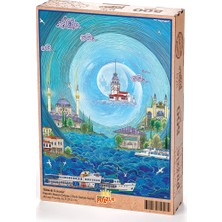 King Of Puzzle Üsküdar - Nasuhi Hasan Çolpan Ahşap Puzzle 500 Parça