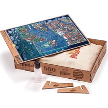 King Of Puzzle Venedik - Nusret Çolpan Ahşap Puzzle 500 Parça