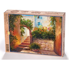 King Of Puzzle Yaz Sokağı Italya Ahşap Puzzle 500 Parça