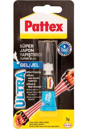 Pattex Ultra Jel Süper Güçlü Japon Yapıştırıcı 3 gr