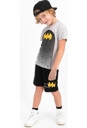 Batman Lisanslı Bermuda T-Shirt Takım