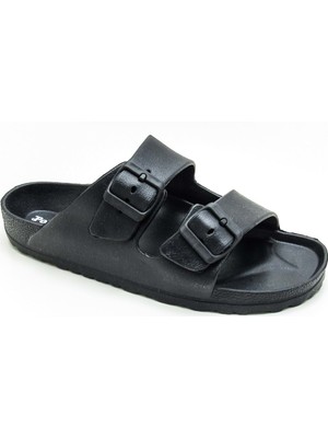 Polaris 400367.Z1FX Siyah Kadın Erkek Günlük Plaj Terlik - Polaris - Siyah - 36