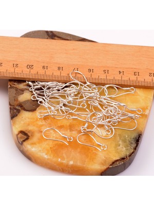 Taş Sandığı 2 Adet 925 Ayar Gümüş Mengeç ( Küpe Mengeci )