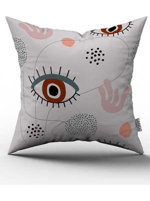 Cango Home Çift Tarafı Baskılı Kırlent Yastık Kılıfı CGH248-CT