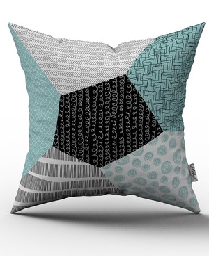 Cango Home Çift Tarafı Baskılı Kırlent Yastık Kılıfı CGH064-CT