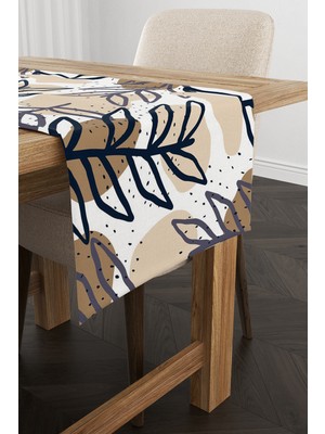 Cango Home Renkli Dijital Baskılı Runner 40 cm x 140 cm Dikdörtgen Şekilde Yumuşak Materyal