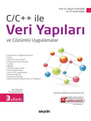 C/c++ ile Veri Yapıları ve Çözümlü Uygulamalar - Nejat Yumuşak, Muhammed Fatih Adak