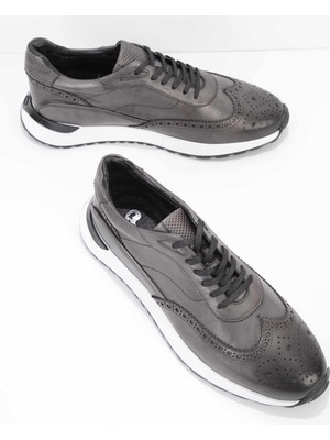 Bambi Gri Erkek Sneaker