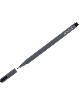 Adel Ince Uçlu Keçe Kalem 0.4 mm Siyah