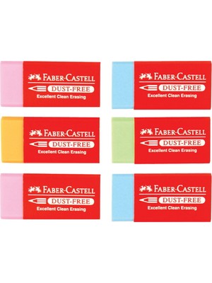 Faber-Castell Faber Dust-Free Renkli Silgi