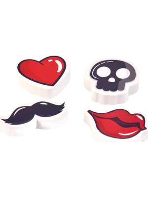 Adel Shapes Şekilli Beyaz Silgi 24'lü