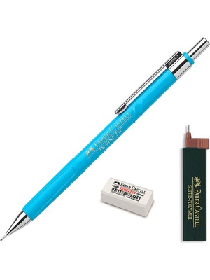 Faber-Castell Faber Tk Fine 2317 0.7 Uçlu Kalem Seti Mavi