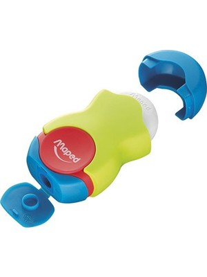 Maped Loopy Kalemtıraş Tekli Silgili 1 Adet Renkli ve Pratik Kullanım İçin Tasarlandı
