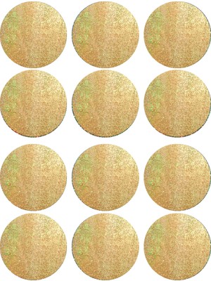 Tellgraf Renkli Yuvarlak Sticker (2,5x2,5 Cm)