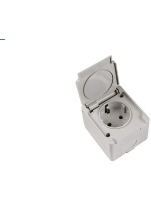 Schneider Nemliyer Ups Topraklı Priz Gri