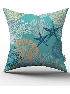 Cango Home Çift Tarafı Baskılı Kırlent Yastık Kılıfı CGH107-CT