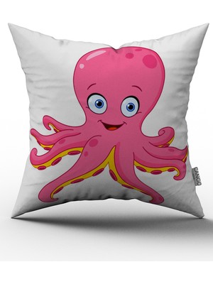 Cango Home Çift Tarafı Baskılı Özel Tasarım Yastık Kırlent Kılıfı 706-CT