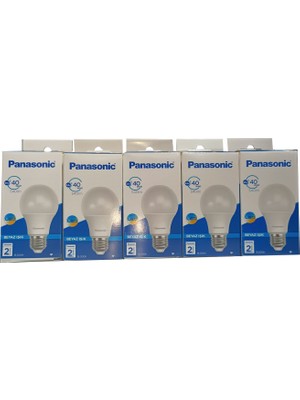 Panasonic 10 Adet E27 LED Ampul 5.5W 540LM 6500K