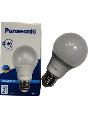 Panasonic 10 Adet E27 LED Ampul 5.5W 540LM 6500K