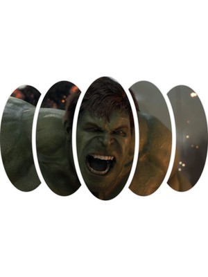 Renkselart Hulk Yeşil Dev Mdf TABLO-0533