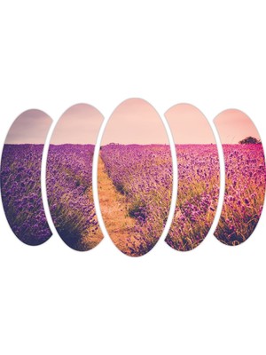 Renkselart Lavanta Mdf TABLO-0762