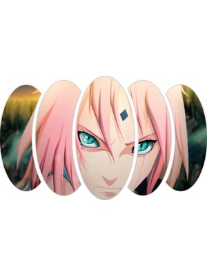 Renkselart Naruto Anime Sakura Mdf TABLO-0384