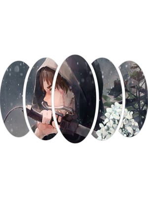 Renkselart Attack On Titan Anime Mdf TABLO-0488