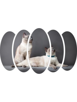 Renkselart Kedi Mdf TABLO-2537