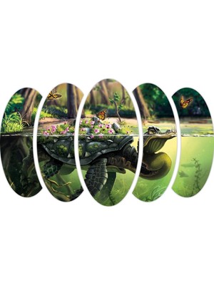 Renkselart Kelebek Mdf TABLO-2622