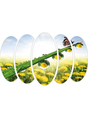 Renkselart Kelebek Mdf TABLO-2599