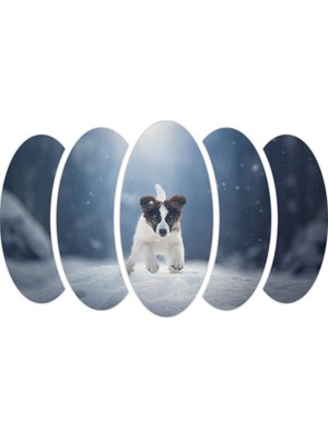 Renkselart Köpek Mdf TABLO-2644