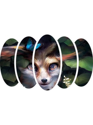 Renkselart Tilki Mdf TABLO-2753