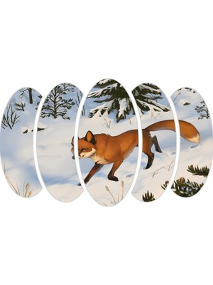 Renkselart Tilki Mdf TABLO-2757