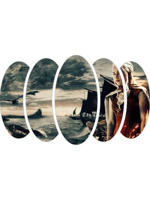 Renkselart Game Of Thrones Mdf Tablo-3026