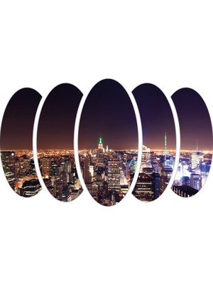 Renkselart Şehir Mdf Tablo-1576