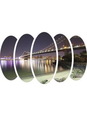 Renkselart Şehir Mdf Tablo-1573