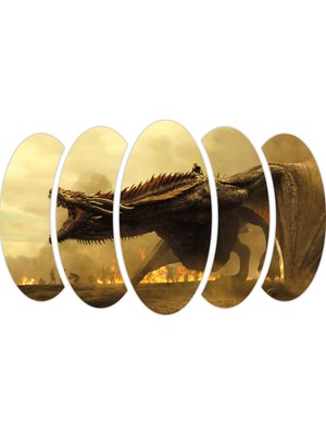 Renkselart Game Of Thrones Mdf Tablo-3005