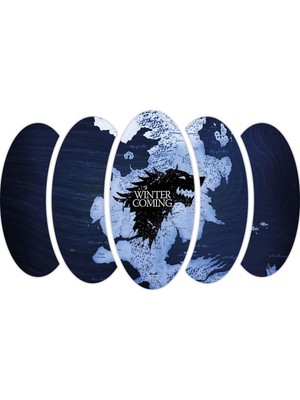 Renkselart Game Of Thrones Mdf Tablo-3006