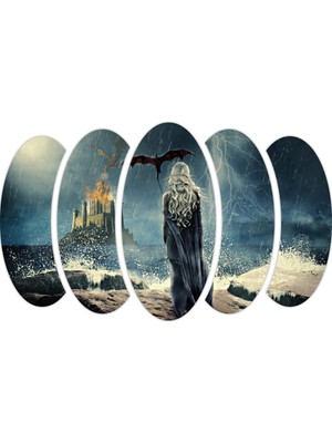 Renkselart Game Of Thrones Mdf Tablo-3022