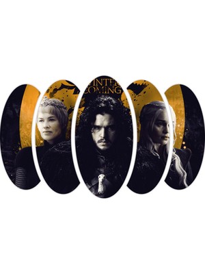 Renkselart Game Of Thrones Mdf Tablo-3030