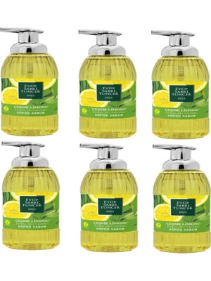 Eyüp Sabri Tuncer Zeytinyağlı Çeşme Limonu Köpük Sabun 6 x 500 ml