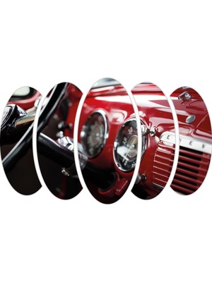 Renkselart Klasik Araba Mdf TABLO-1247