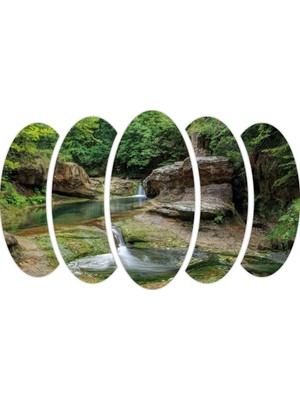 Renkselart Su Ormanlık Mdf Tablo 2228