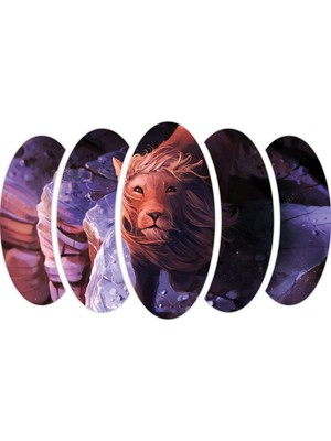 Renkselart Aslan Mdf Tablo 2361