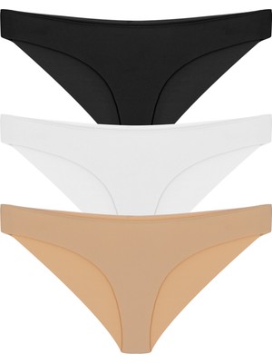 Vanilya Secret Düşük Bel Lazer Kesim 3'lü Paket Külot